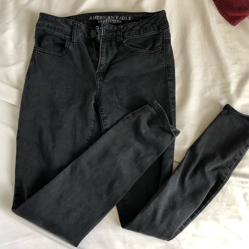 American Eagle Black Jeggings